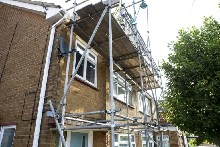 C&W Scaffolding is providing safe access for roof repairs in Southampton